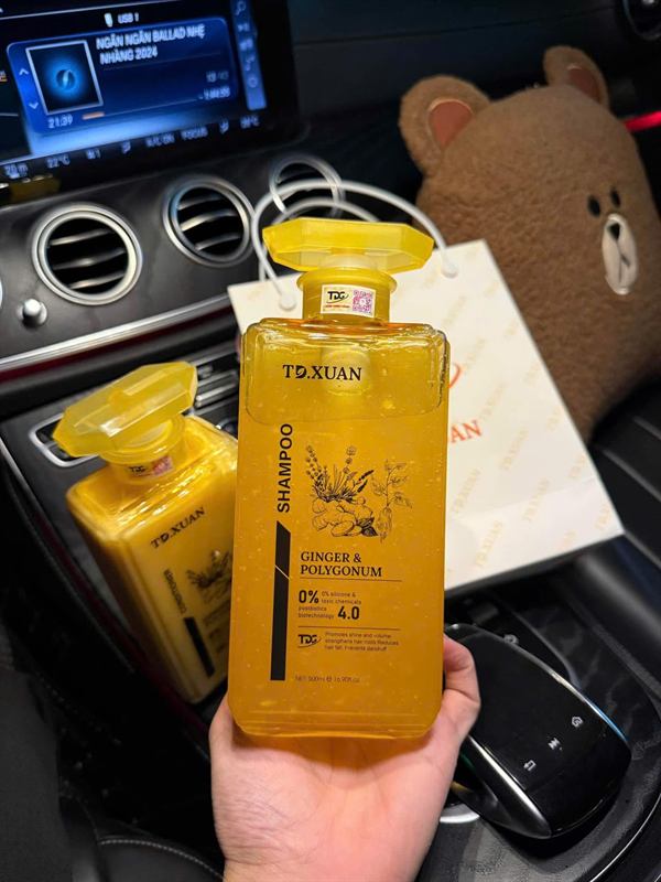 Dầu gội TD.XUAN Ginger & Polygonum 500ml