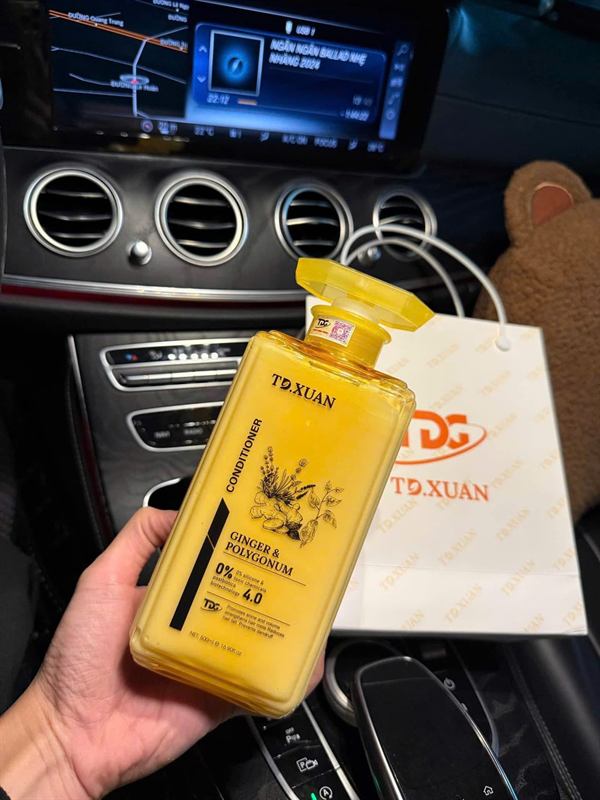 Dầu xả TD.XUAN Ginger & Polygonum 500ml